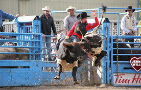 Quesnel Rodeo Bull Riding